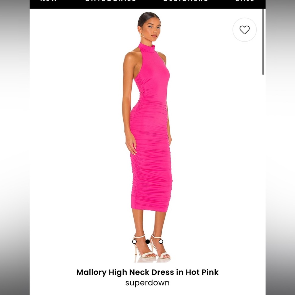 Superdown high neck dress!